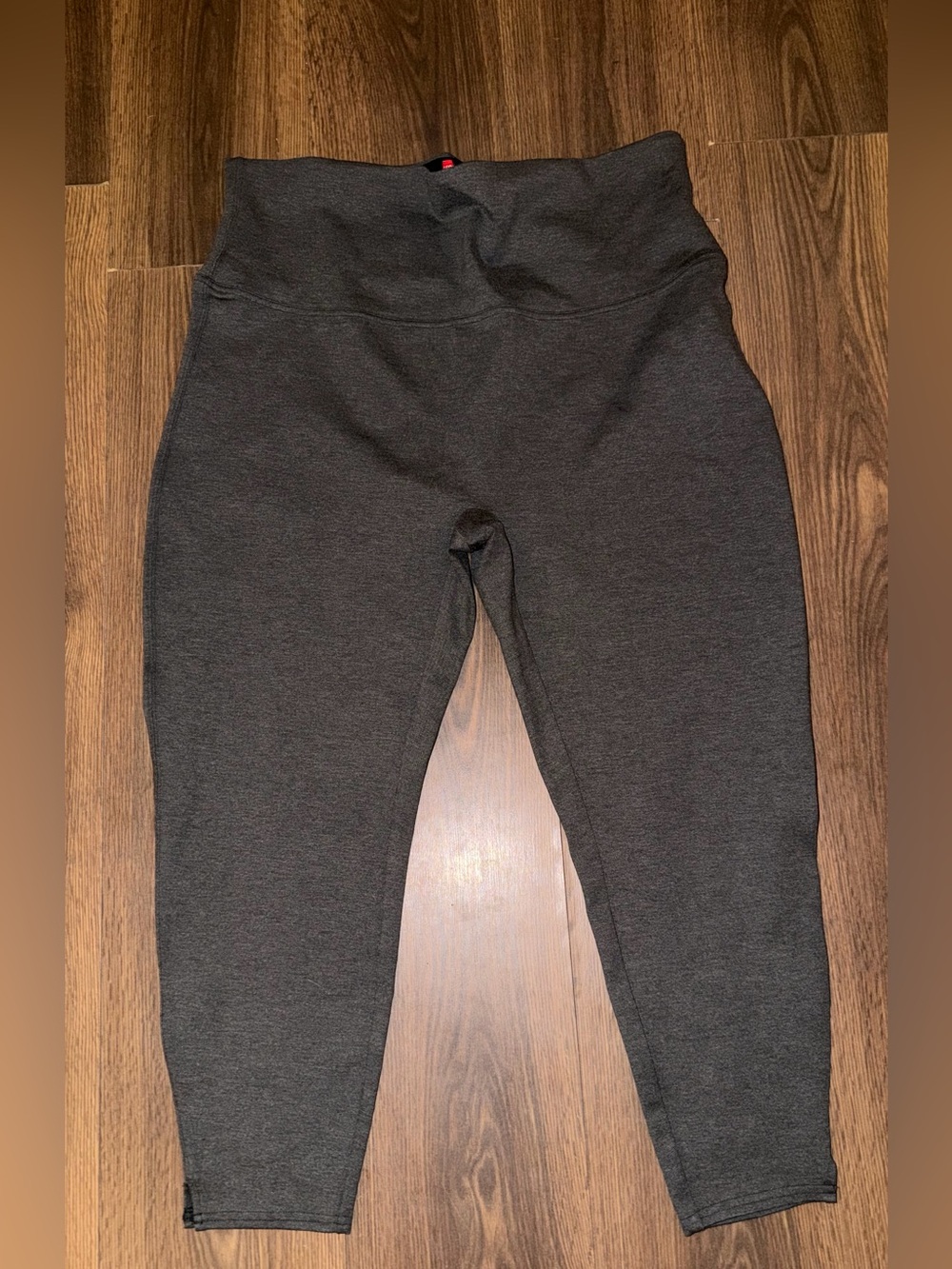Spanx Ponte Ankle Grey Leggings Pants Size 3X Petite